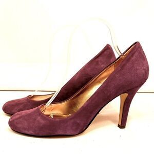 PURPLE SUEDE NINE WEST SHOES